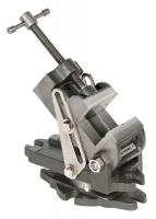 4KXE3 Angle Vise, Swivel, 2  7/16 In W, 2.5 In D