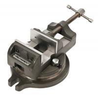 4KXE7 Machine Vise, Swivel, 4 In W, Open 4 In