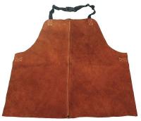 4KXH1 Welding Waist Apron, Leather, 18 x 24 In