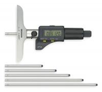 4KY22 Depth Micrometer, 0-6 In, Electronic