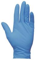 4KYT6 Disposable Gloves, Nitrile, S, Blue, PK200
