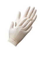 8XZH6 Disposable Glove, Latex, L, 100PK