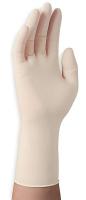 4KYX5 Disposable Gloves, Latex, M, Natural, PK50
