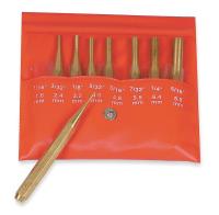 4LB29 Punch Set, Brass Pin, 4 In