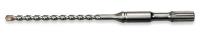 4LC67 Hammer Drill Bit, Spline, 3/8 In, 13 OAL