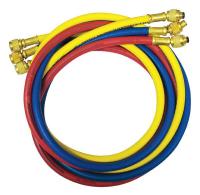 4LEP3 Charging Hose Set, 60 In, Red, Yellow, Blue