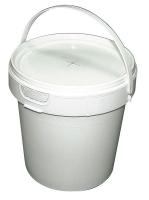 4LFA8 Wiper Bucket Dispenser, White