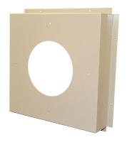 4LFY6 Vinyl Siding Vent Kit, 12 In. H