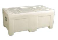 4LMC1 Stacking and Nesting Container, MD, White