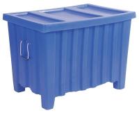 4LMC6 Stacking and Nesting Container, HD, Blue