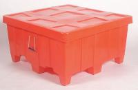 4LMC8 Stacking and Nesting Container, MD, Orange
