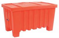 4LMD5 Stacking and Nesting Container, HD, Orange