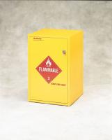 4LNC5 Flammable Cabinet, 18X1 Gal. Bottles, YLW