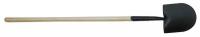 4LVT2 Round Point Shovel, 48 In.Handle, 14 ga.