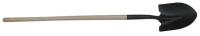 4LVT3 Round Point Shovel, 48 In.Handle, 14 ga.