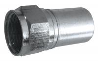 4LWY4 Coaxial Connector, F-Type, RG6 Plenum, PK50