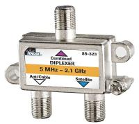 4LWZ6 Cable Splitter, Diplexer, F-Type, 2.1 GHz