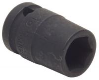 4LXU9 Impact Socket, 1/2 Dr, 6 Pt, Std, 5/8 In