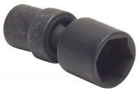 4LYC4 Impact Socket, 1/4 Dr, 6 Pt, Std, Univ, 11mm