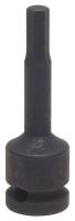 4LZD7 Impact Hex Driver, 1/2 Dr, 1/4 In, 2 In L