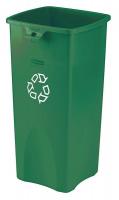 4LZL3 Recycling Container, 23G, Green