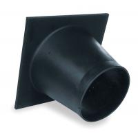 4MH77 Air Duct Adapter, 16 in., Polyethylene