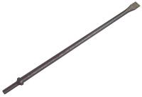 4MHD8 Flat Rivet Chisel, 0.401 In., 18 In., Round