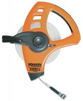 4MHH4 Measuring Tape, 200 Ft, Open, In/mm