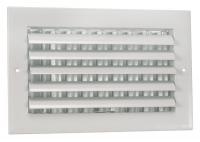 4MJK8 Sidewall/Ceiling Register, Adjustable