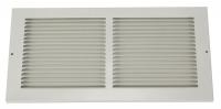4MJR2 Return Air Grille, 14x14 In, White