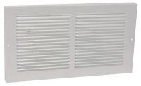 4MJW3 Return Air Baseboard Grille, 8x14 In