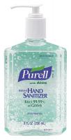 4MK73 Hand Sanitizer, Size 8 oz., Gel, PK 12