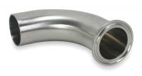 4MXF4 Clamp One End, 90 Degree, .75 In, 316L SS