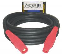 4NAF5 Ext.Cord, Cord Set, 25Ft, 4/0, 400A, RD Cams