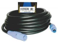 4NAF8 Ext.Cord, Cord Set, 25Ft, 2/0, 400A, BL Cams