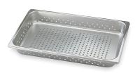 4NDJ9 Perforated Pan, Half-Size, 4.3 Qt.