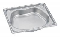 4NDN7 Steam Table Pans, Half Kidney