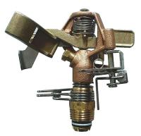 4NDP5 Sprinkler Head, 1/2 In, MNPT, Brass