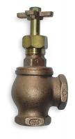 4NDR6 Angle Control Valve, 1 In, FNPT, Brass