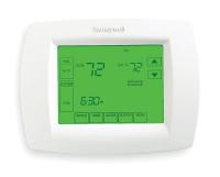 4NE59 Touchscreen Thermostat, 3H, 2C, 7 Day Prog