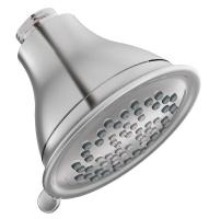 4NEF1 Showerhead, 4 In Dia, 3-Function, 1.75 GPM