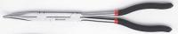 4NFW5 Bent Nose Plier, 12 3/4 In L, 45 Deg
