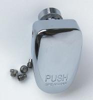 4NGX9 Metering Handle, Plain, Chrome, Dia 4.75 In