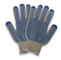 4NGY3 Knit Glove, Poly/Cotton, Men&#39;s L, PR