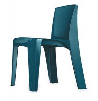 4NHK7 Stackable Chair, Slate Blue
