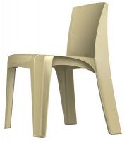 4NHK9 Stackable Chair, Buff