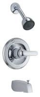 4NLL7 Tub/Shower, Trim, Lever Handle, Chrome