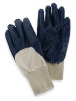 4NMT2 Coated Gloves, M, Blue/White, PR