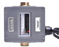 4NND9 Flowmeter, GPM/LPM  0.5 - 5.0 / 2-19
