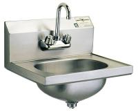 4NNH2 Hand Sink, 20 Ga, 18 7/8 In L, Single Bowl